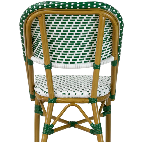 Calais Bar Stool - Green & White