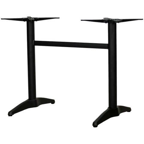 Miller Twin Dining Table Base - Black