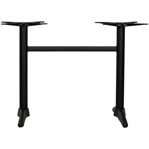Miller Twin Dining Table Base - Black